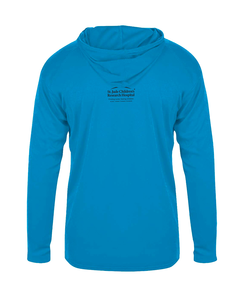 Primary image St. Jude Mission Driven Hooded Long Sleeve Youth Tee